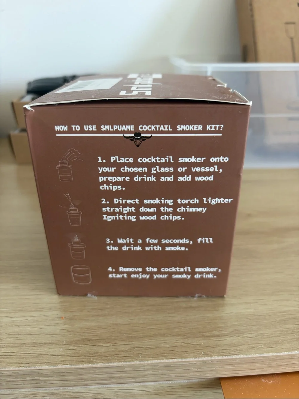 Cocktail Smoker Kit - Brown